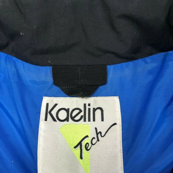 Kaelin Tech Mens Blue Nylon Ski Snowboard Shell - Picture 6 of 6